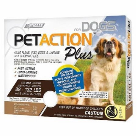 TRUE SCIENCE HOLDINGS True Science Holdings 221545 Pet Action Plus Dog Flea & Tick Applicator; Extra Large Dogs 221545